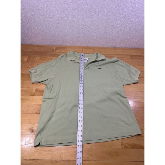 Lacoste Classic Polo Shirt Sage Green Short Sleeve Casual Wear Size 6 - Picture 6 of 6